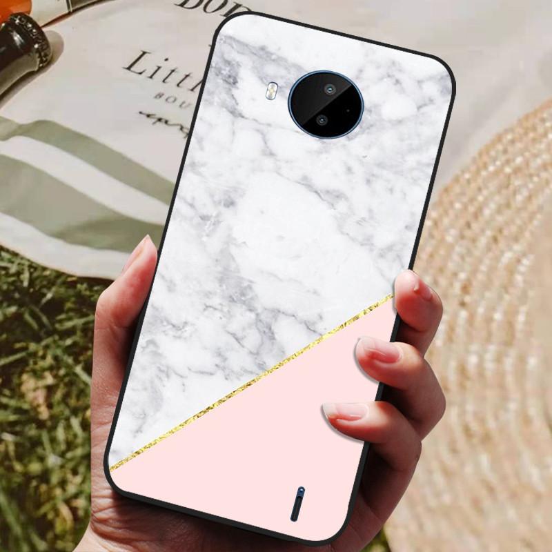 Для Nokia C20 Чехол Мягкий ТПУ Силиконовый Мультяшная Задняя Крышка для Nokia C20 Plus Чехлы для Телефона ТПУ Черный Бампер для NokiaC20 C 20 Plus