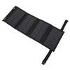 Складная солнечная панель с USB-портом 5,5 В 20 Вт Монокристаллическая Высокоэффективная IP65 Водонепроницаемая для Кемпинга на Открытом Воздухе Черная