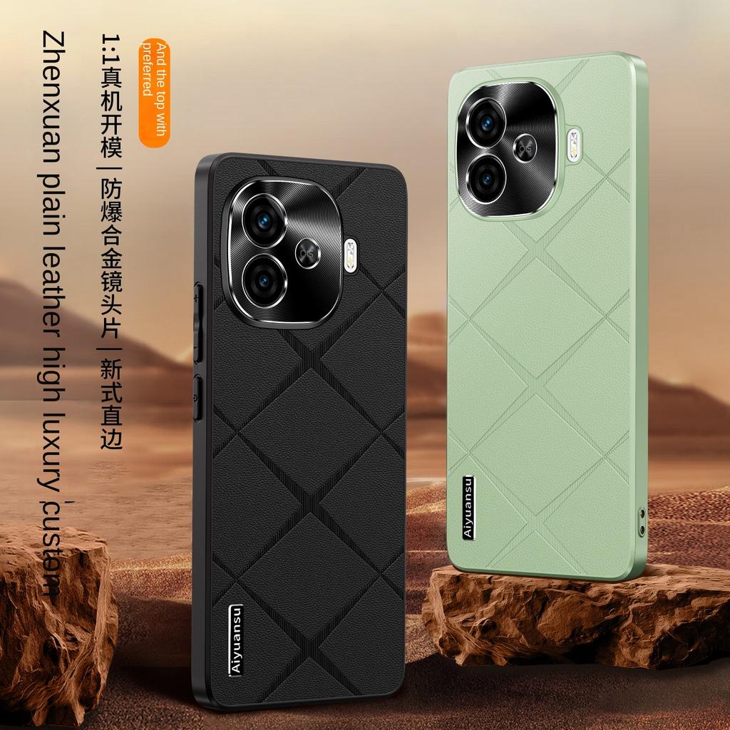 Для VIVO IQOO Z9 Z9 Turbo Z9 TurboPlus высококачественная веганская кожа металлическая защита объектива противоударный и защищающий от отпечатков пальцев чехол для телефона