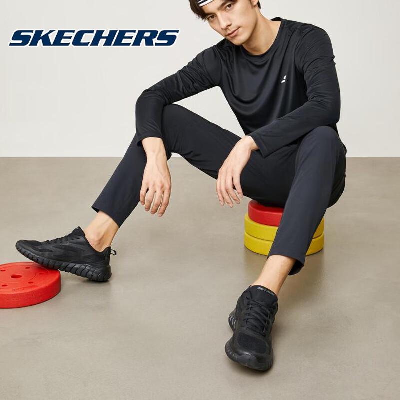 Skechers Мужские легкие дышащие кроссовки для бега
