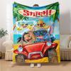 Stitch'S Tropical Adventure Blanket Soft Throw Blanket For Home Bedroom Bed Sofa Travel Office Solid Christmas Blanket