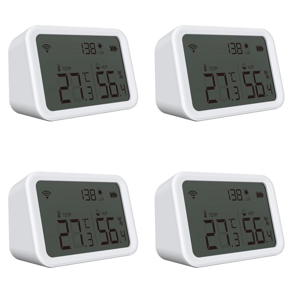 3 в 1 Датчики освещенности Сигнализация Питание от батареи Большой ЖК-дисплей для посадки