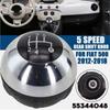 5 Speed Manual Gear Shift \Knob \Head \Ball For Fiat 500 2012-2018 55344048 Gear \Shifter Knob \Replacement Car Interior Parts