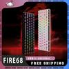 MADCATZ Fire68 Pro механическая клавиатура Rapid Trigger RT 0.04 мм клавиатура магнитный переключатель 8K Hz проводная настраиваемая игровая клавиатура