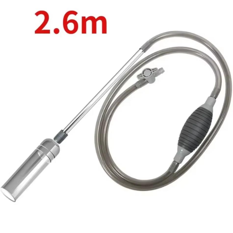 1 Pcs Fish Tank Water Exchanger Artifact Siphon Water Pipe Fish Tank Suction Pump Manual Cleaning Sand Suction Toilet