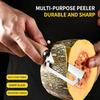Wooden handle to cut pumpkin lettuce scraper Knife to cut sugarcane skin Stainless steel peeling knife Sugarcane knife Commercial  wooden handle