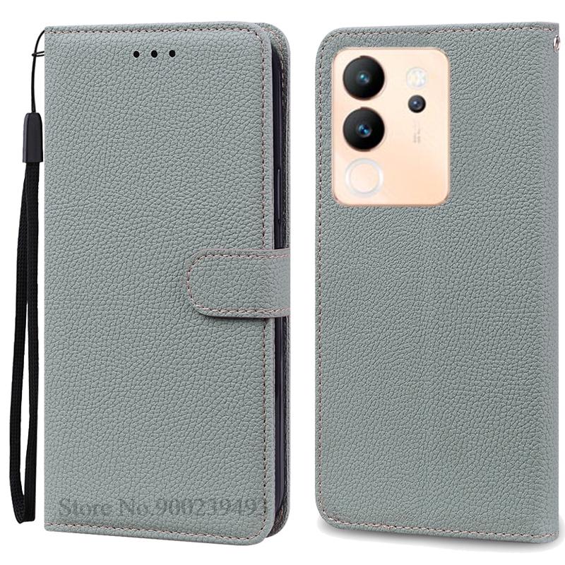 Для Vivo V30 Lite 5G чехол кожаный кошелек раскладной телефон чехол для Vivo V30 Lite чехол-книжка для Vivo V30Lite чехол Fundas Shell