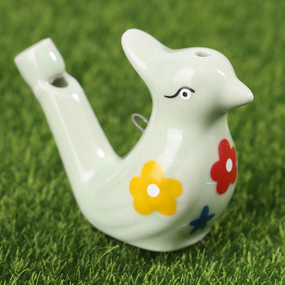 Керамический свисток для купания в виде птиц, музыкальный свисток, спортивный свисток, музыкальный инструмент, игрушки