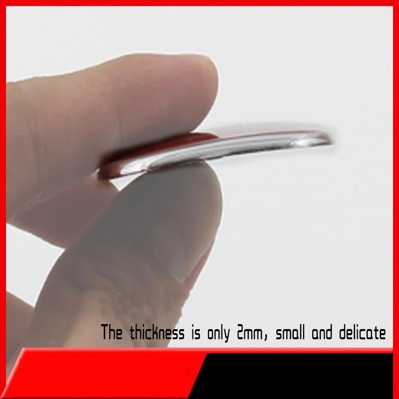 Car Steering Wheel Emblem H-Sticker For Honda Civic Accord City CRV Jade Fit Odyssey Hybrid Red Black Blue Interior Modification XA6