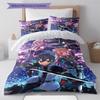 Sword Art Online Pattern Bedding Set Quilt Cover Pillowcase Home Decor Gift (1 * duvet cover + 2 * pillowcase, without core)