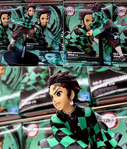 BANPRESTO Demon Kimetsu no Yaiba VIBRATION STARS Танджиро Камадо Убийца фигурок