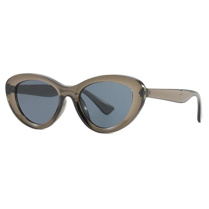 Ретро Вогнутые Солнцезащитные очки Кошачий глаз Женские Модные Дизайнерские Новые Солнцезащитные очки Кошачий глаз Очки Тень Для Женщин