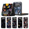 Чехол для мобильного телефона Samsung Galaxy Z Flip3 5G Flip4 Черный чехол Z Flip 3 Жесткий ПК Роскошный чехол Zflip3 Funda Starry Sky Pattern