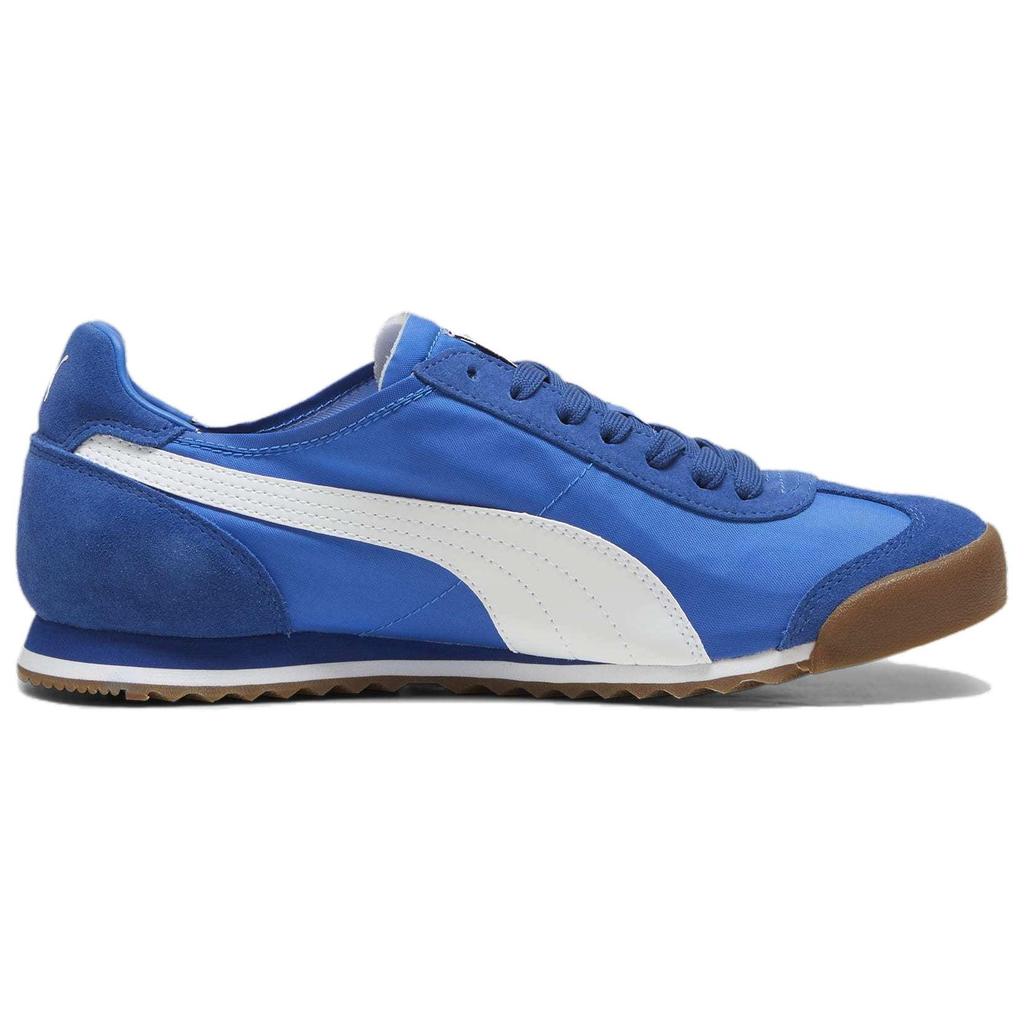 Puma Кроссовки Roma OG Nylon Удобные Универсальные Низкие Повседневные Кроссовки Унисекс Синий Белый 362408-41