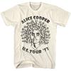Музыкальная футболка Alice Cooper Medusa US Tour 1973