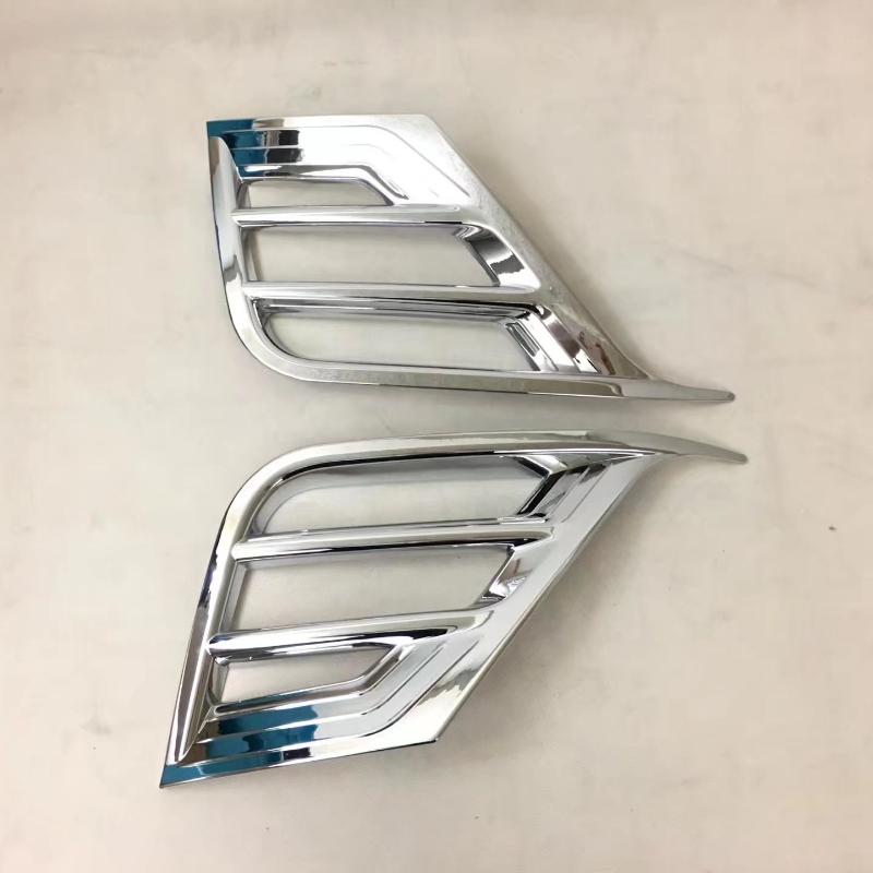 Авто передние противотуманные фары ABS хромированные наклейки для Ni + ssan Kicks аксессуары для стайлинга автомобилей