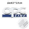 OPC OPC LINE Badge Car stickers for Opel Regal Lacrosse Modified High Performance Version Accessories Front grille Trunk Decals LE4