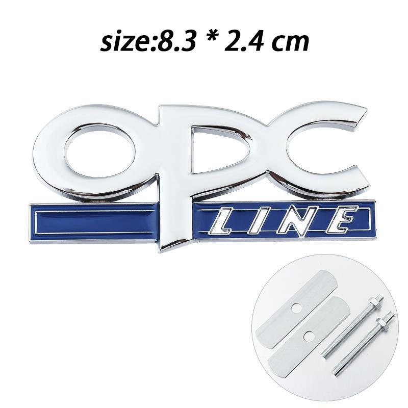 OPC OPC LINE Badge Car stickers for Opel Regal Lacrosse Modified High Performance Version Accessories Front grille Trunk Decals LE4