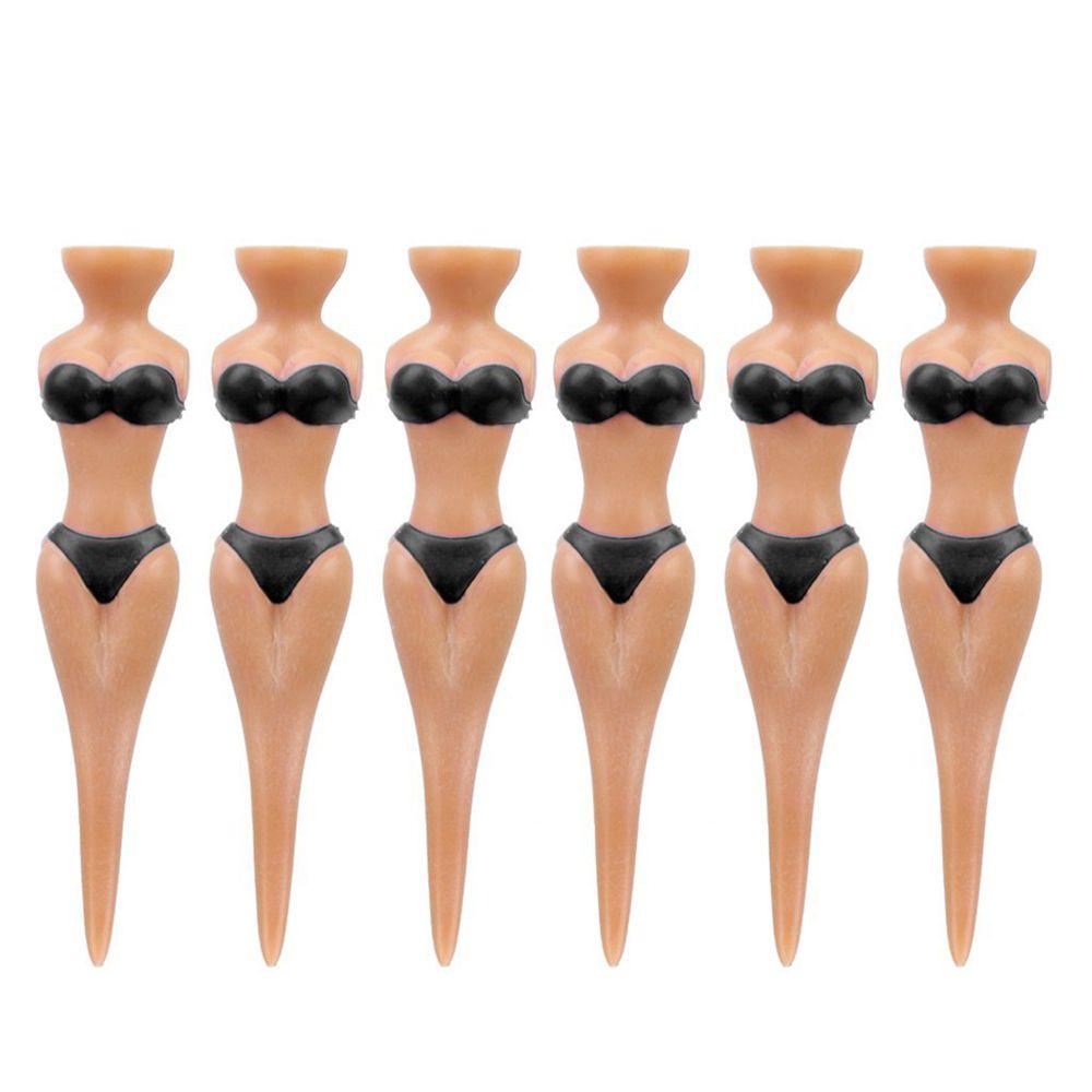 Durable Ball Holder Lady Model Outdoor Bikini Golf Accessories Golf Training Golf Tees Clubs Tee