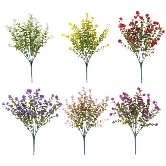 2 шт. наружные искусственные цветы реалистичные устойчивые к ультрафиолетовому излучению искусственные растения искусственные цветы