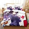 3D Print Anime Saekano Megumi Kato Bedding Set,Duvet Cover Bed Set Quilt Cover Pillowcase,King Queen Twin Size Boys Girls Adults