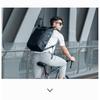 Mens Large Capacity Laptop Backpack 17.3 Inch Business Travel Bag Oxford Fabric Dual Shoulder Commute