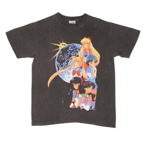 Anime Two-dimensional Sailor Moon New Adult T-shirt Summer New Retro Fashion Men and Women Streetwear