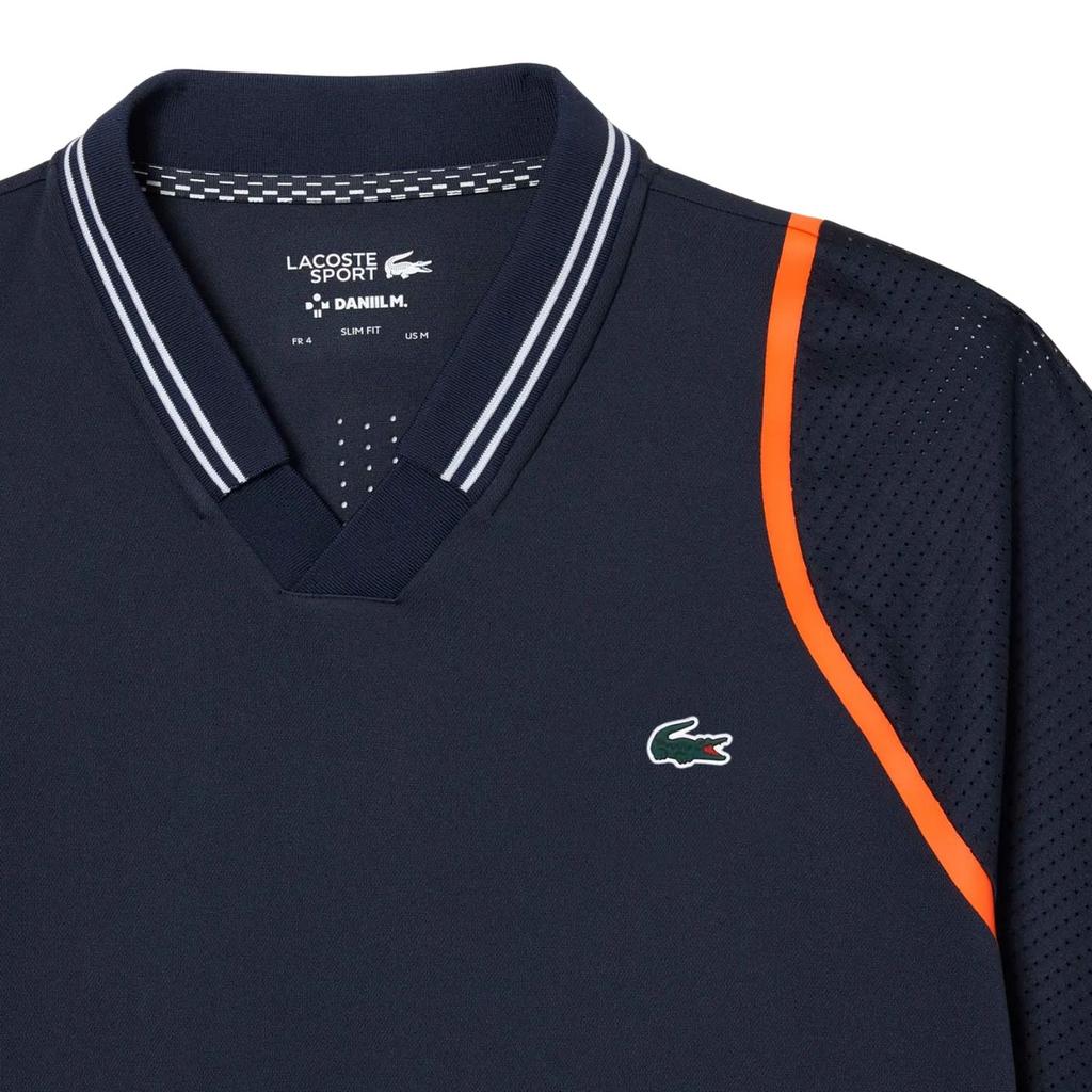 Lacoste Mens Daniil Medvedev Tennis Polo Shirt