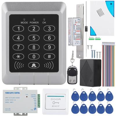Комплект системы контроля доступа RFID-клавиатуры, дверной замок 125 кГц, ЭМ-карта для входа в дверь