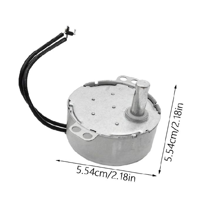 Эффективный синхронный редукторный двигатель 220 В, малый синхронный двигатель, простая установка для бытовой техники