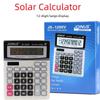 Zhongcheng 12-Digit Dual Power Financial Solar Calculator for Office Supplies