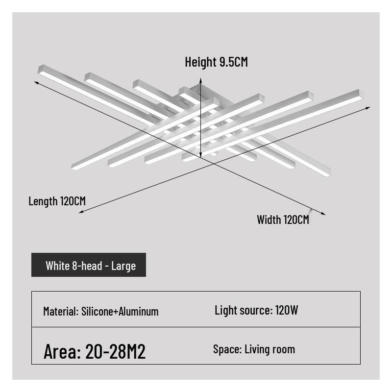 Современный минималистичный светодиодный потолочный светильник для гостиной, спальни и кабинета