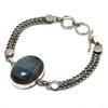 Labradorite Gemstone 925 Silver Plated Handmade Jewelry Bracelet 6-8"