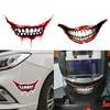 Car Sticker Waterproof Lips Shape Fadeless Eye-catching Big Mouth Pattern Easy To Apply