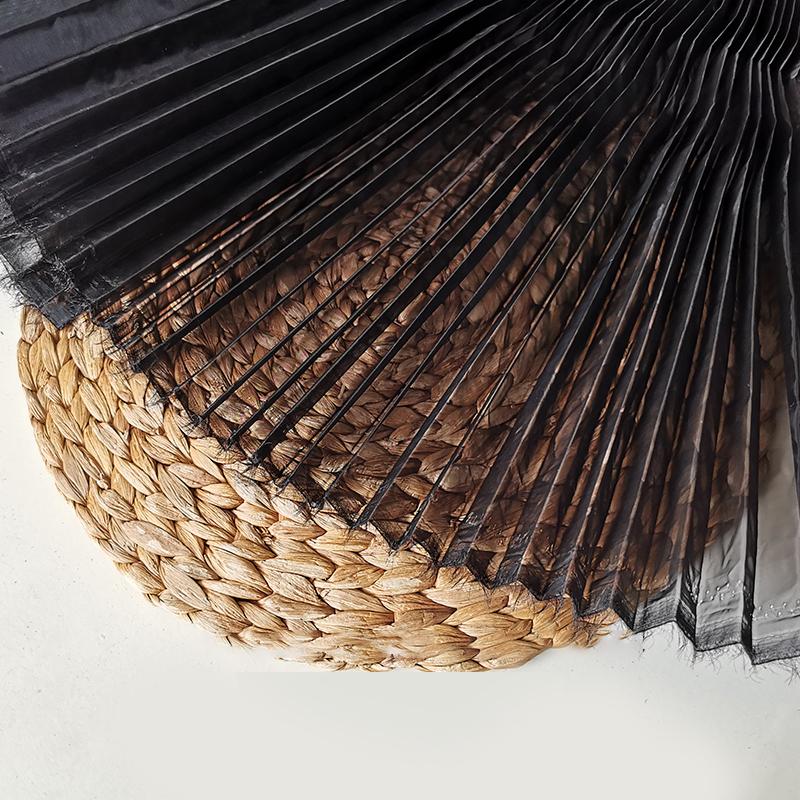 100x150 см белая/синяя/красная/розовая плиссированная марлевая жесткая сетчатая ткань/модная марлевая моделирующая ткань DIY материалы/дизайнерская ткань для одежды