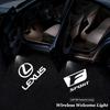 Для Lexus LS LC RZ IS350 CT200h GX460 LX570 RX500h NX300 LM ES300 2 шт. Беспроводные светодиодные проекторы логотипа приветствия на двери автомобиля Аксессуары