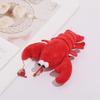 Cute Red Crab Plush Keychain Cartoon Lobster Doll Bag Pendant Charm Gift
