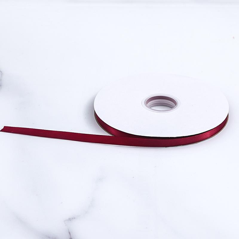 DIY Handmade Decorative Embellishments Romantic and Cozy 1.5cm Polyester Ribbon Tie Flower Cake Box Ribbon Colorful Ribbon Bow Hairpin Satin Ribbon