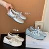 Fashion Women Flats Bow Ballet Dance Mary Jane Shoes Summer Autumn Girls Sandals Fashion New Dress Designer Casual Shallow Footwear