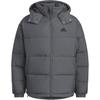 Puffy Down Comfortable Loose Warm Sports Casual Down Jacket Unisex Outerwear Dark-Gray JM9132