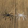 Lots 30Pcs Halloween Plastic Black Spider Joking Toys Decoration Realistic Prop