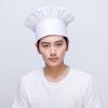 Женский дышащий поварской колпак с вышивкой логотипа для кухни, кейтеринга и магазина молочного чая