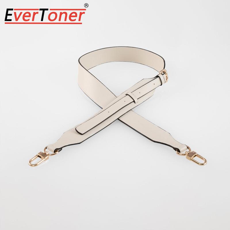 EverToner Fashion Leather Bag Straps Long Adjustable Leather Bag Strap Replacing Underarm Shoulder Straps Bag Accessory