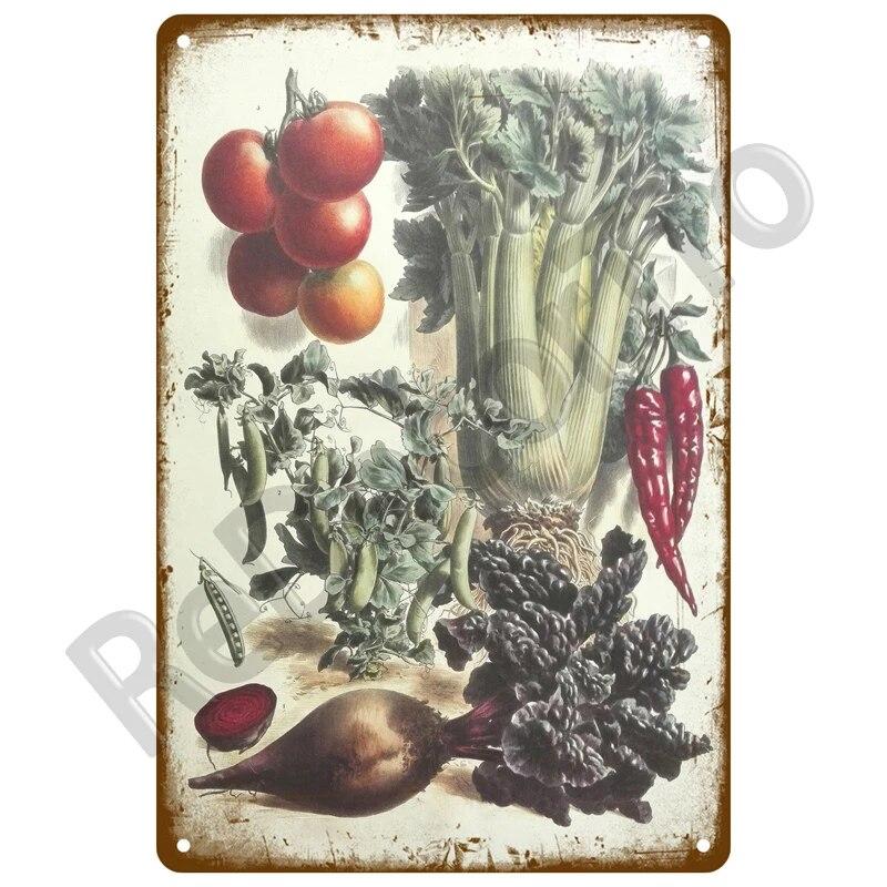 Gardening Flowers Vintage Metal Sign Funny Plants Retro Sign Home For Garden Outdoor Wall Decor Home Sweet Tin Sign Farm Birds