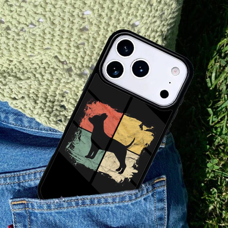 Vintage Distressed Chihuahua Dog Phone Case For iPhone 17 AIR 16 Pro Max 15 14 Pro 11 12 13 Shockproof Silicone Cover