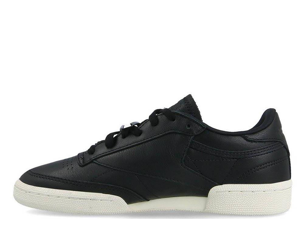 Buty sportowe damskie czarne Reebok Club C 85 Hardware (BS9596)
