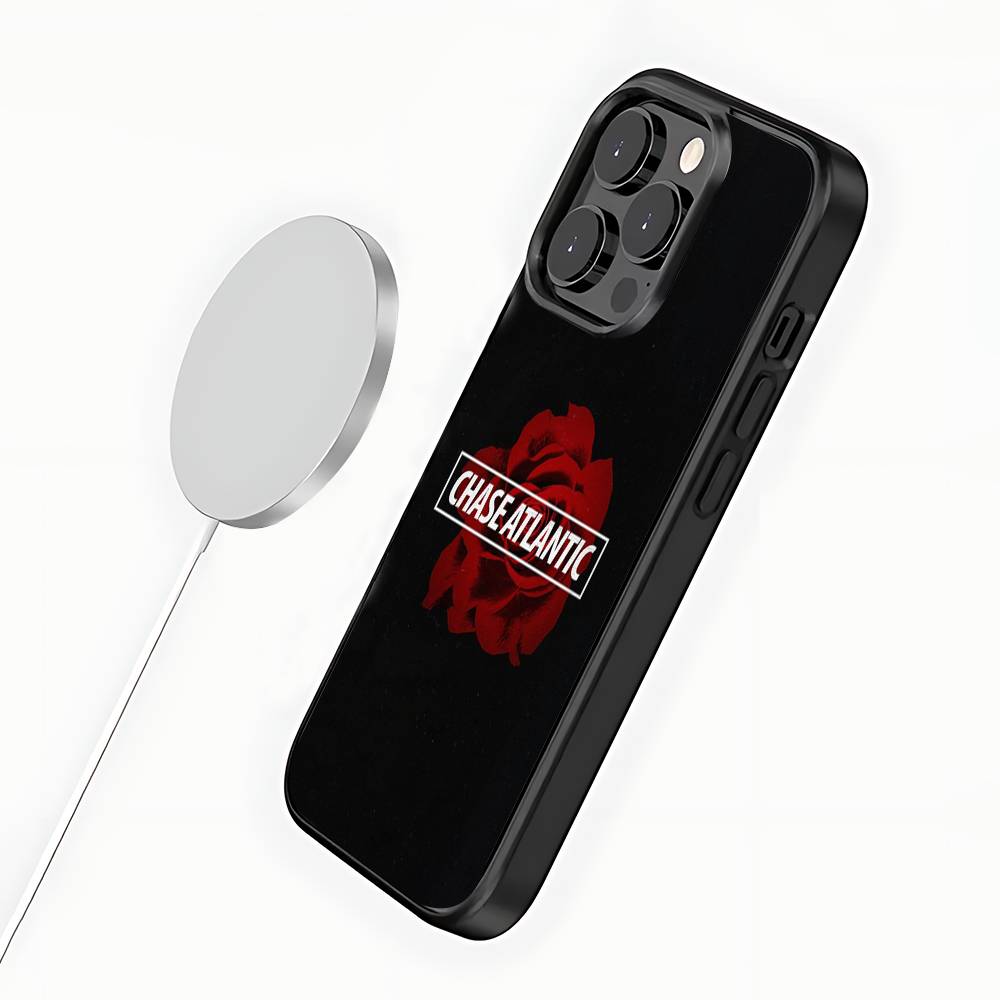 Чехол для телефона с музыкой Chase Atlantic для iPhone 17,16,15,14,13,12,11,Pro,Max,Plus,Mini,SE4,E Магнитный Magsafe Беспроводная зарядка