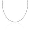 LUNNE Silver 925 Mini Egg Ball Necklace #LSN54