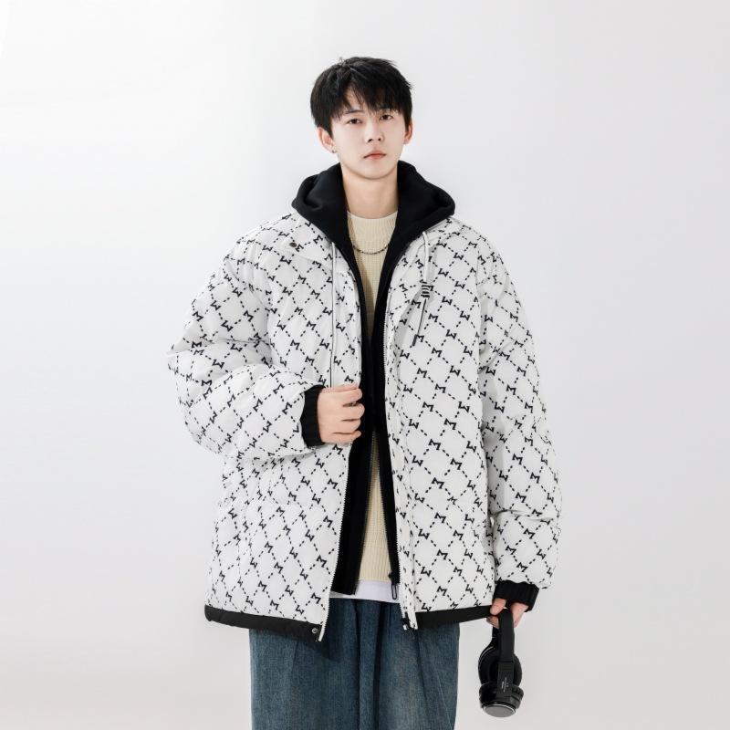 Новый тип хлопковой куртки, утолщенная, теплая и морозостойкая, зимняя хлопковая одежда, модная, стильная и универсальная, трендовое пальто