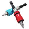 Adjustable Screw Depth Magnetic Screwdriver Bit Holder 1/4 Inch Hex Driver with PH2 Scewdriver Bit